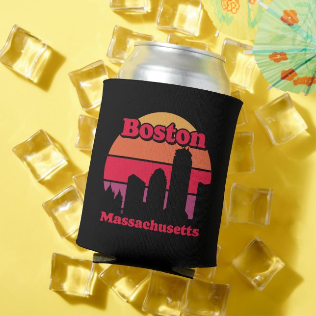 Vintage Boston Massachusetts Can Cooler (In Situ Summer)