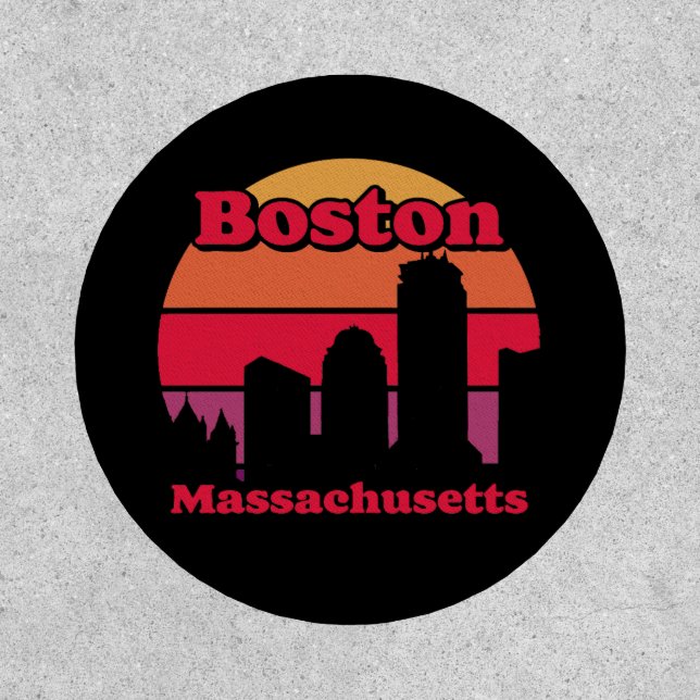Vintage Boston Massachusetts Patch (Front)