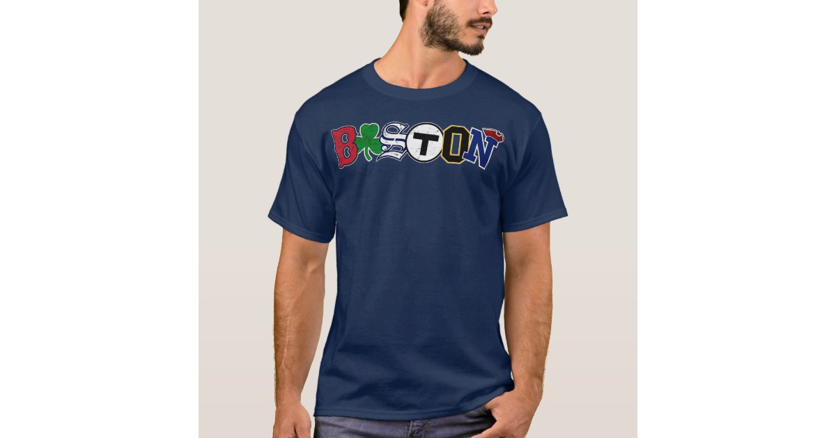  Vintage Boston Sports Fan City Pride T-Shirt : Clothing, Shoes  & Jewelry