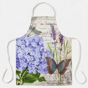 Vintage botanical apron