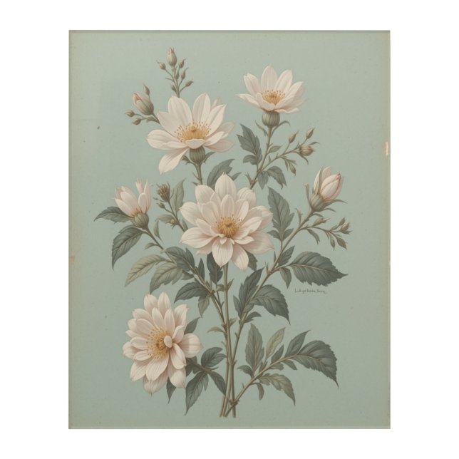 Vintage Botanical Art (Front)