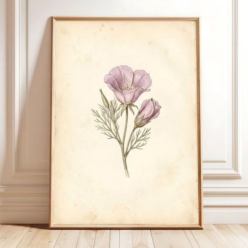 Vintage Botanical Art Print