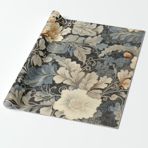 Vintage Botanical Artwork Wrapping Paper