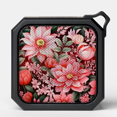 Vintage Botanical Blooming Flower Garden Bluetooth Speaker