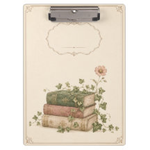 Vintage Botanical Books & Ivy Cottagecore Planner