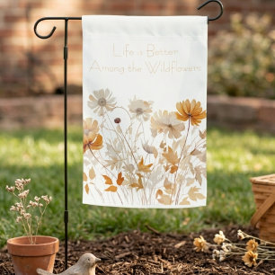 Vintage Botanical Dreamy Spring Garden Flag