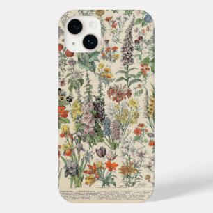 Vintage Botanical Floral Flowers Pattern Case-Mate iPhone 14 Plus Case