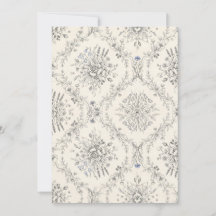 Vintage Botanical Floral Garden Pattern