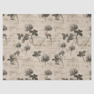 Vintage Botanical Floral Pattern (3) Tissue Paper