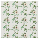 Vintage Botanical Flower Pattern Fabric