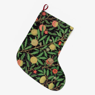 Vintage Botanical Fruit & Foliage – Large Christma Large Christmas Stocking