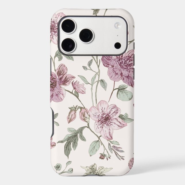 Vintage Botanical Garden  Case-Mate iPhone Case (Back)