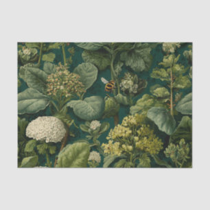 Vintage Botanical Garden Tissue Paper