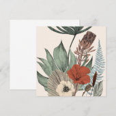 Vintage Botanical Garden – Wildflowers & Protea Il (Front/Back)