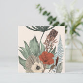 Vintage Botanical Garden – Wildflowers & Protea Il (Standing Front)