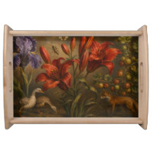 Vintage Botanical Garden Wildlife Decoupage