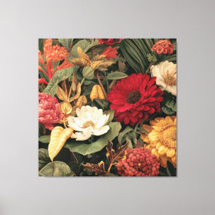 Vintage Botanical Illustration Canvas Print