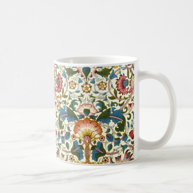 Vintage Botanical Morris Design Coffee Mug (Right)