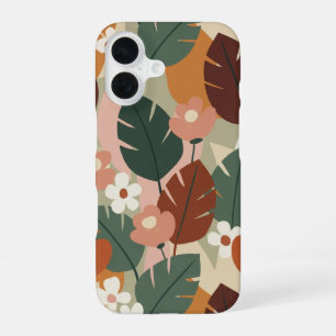 Vintage Botanical Pattern iPhone 16 Case