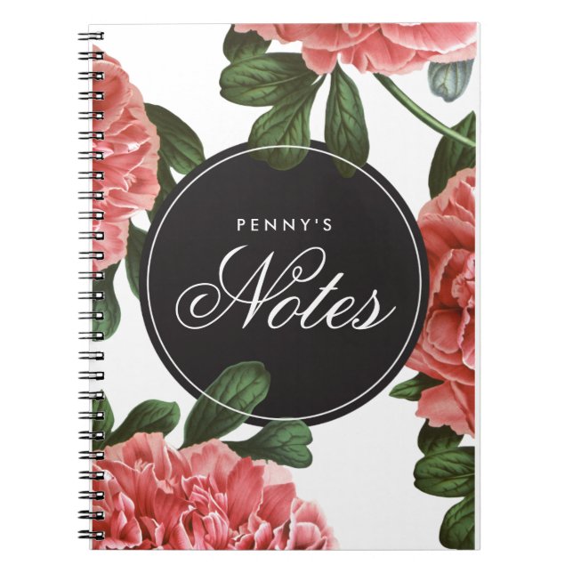 Vintage Botanical Print | Notebook (Front)