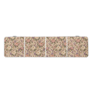 Vintage Botanical Rose Garden & Butterfly Pattern Beer Pong Table