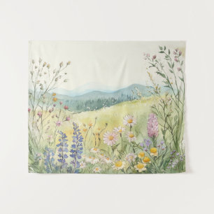 Vintage Botanical Wall Decor Tapestry