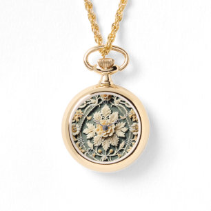 Vintage Botanical Watercolors Sweet Pea W Watch