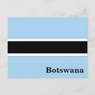 Vintage Botswana Travel Tourism Postcard