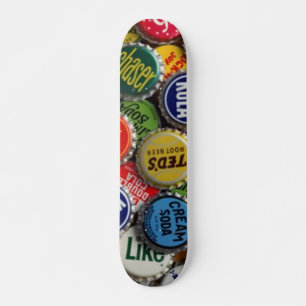 Vintage Bottle Cap Skateboard Deck