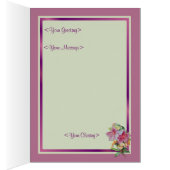 Vintage Bouquet Cards (Inside (Right))