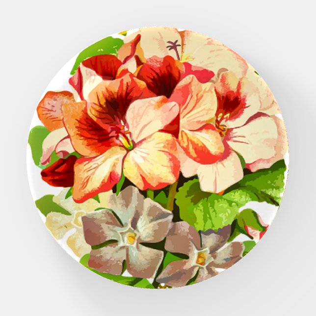 Vintage Bouquet Paperweight (Front)