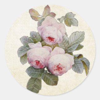 Vintage Bourbon Rose Envelope Seal
