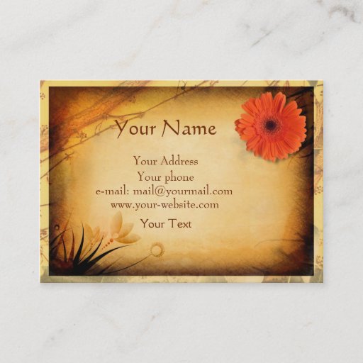 Customizable Vintage Boutique Business Card