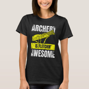 Vintage Bow Hunting Arrows And Archery Targets Quo T-Shirt