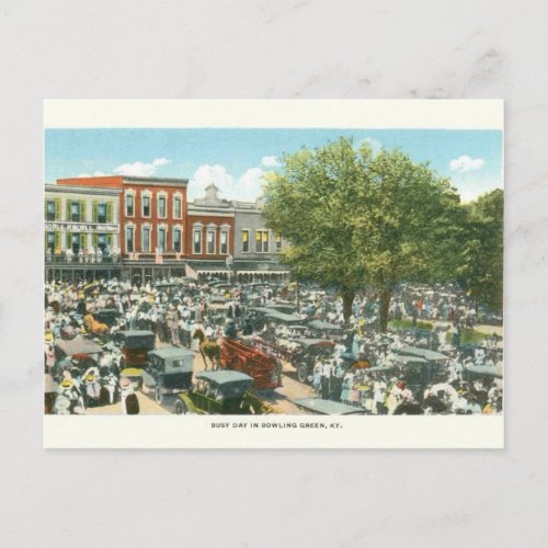 Vintage Bowling Green Kentucky Postcard