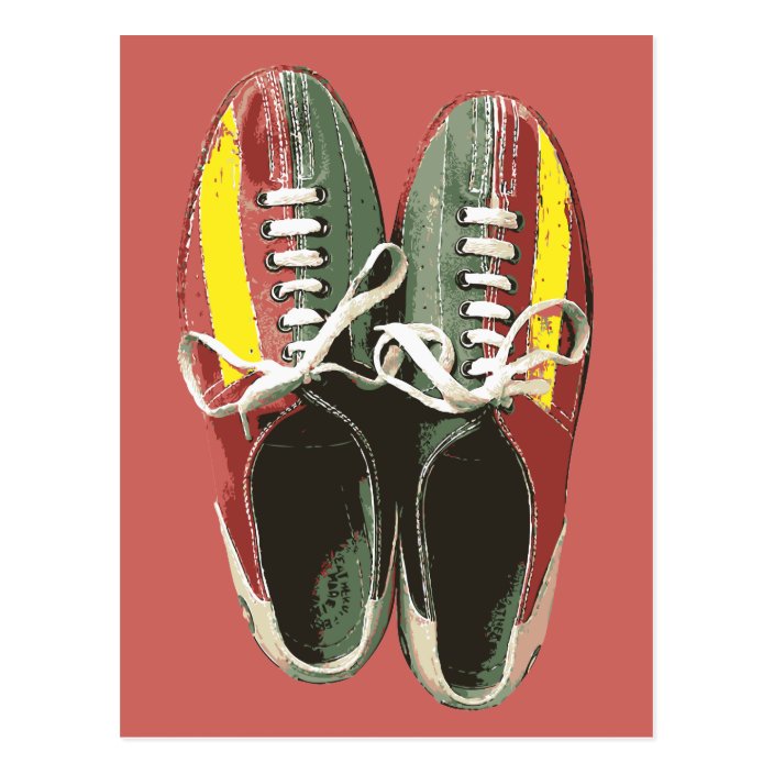 retro bowling shoes