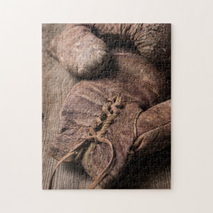 Vintage Boxing Gloves Jigsaw Puzzle