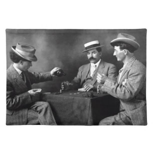 Vintage Boys Night Out Placemat