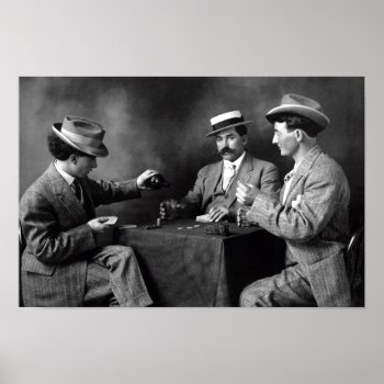 Vintage Boys Night Out Poster by historicimage at Zazzle