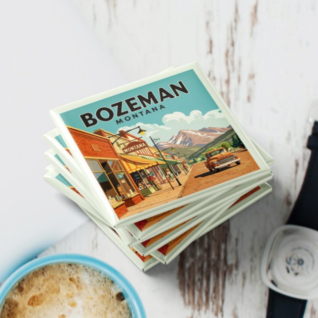 Vintage Bozeman Montana Magnet (Creator Uploaded)