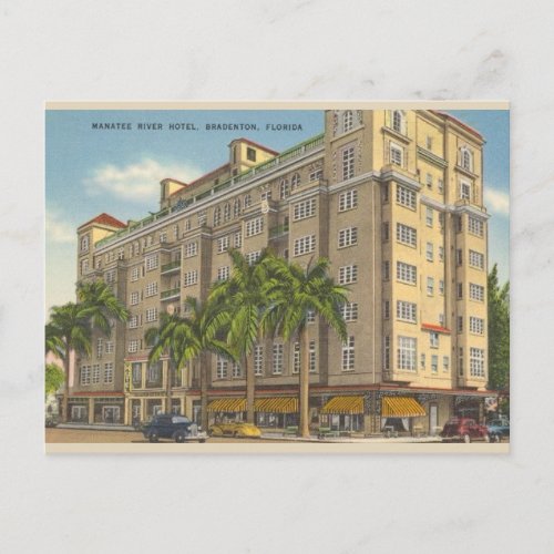 Vintage Bradenton Florida Post Card