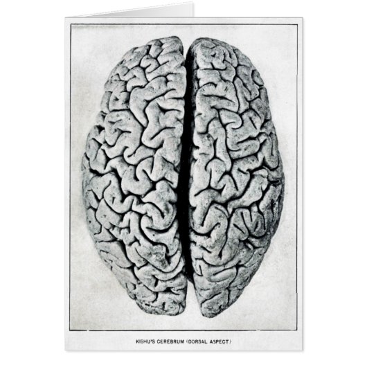Vintage Brain Card (Front)
