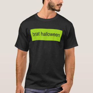 Vintage Brat Halloween Y2K Trendy Spooky Season Gr T-Shirt