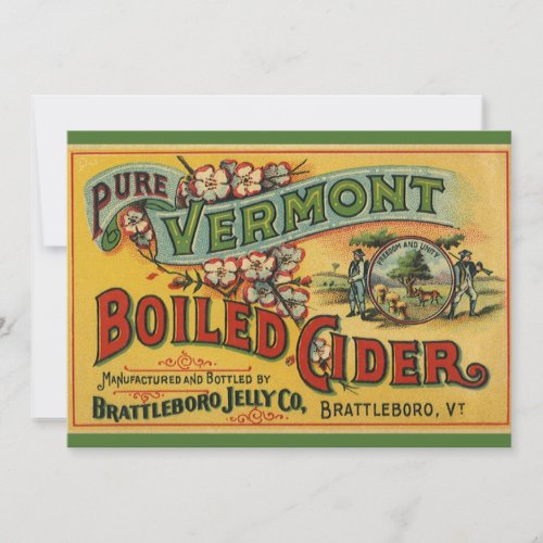 Vintage Brattleboro Jelly Boiled Cider Vermont