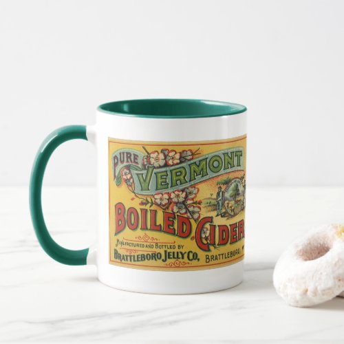 Vintage Brattleboro Jelly Boiled Cider Vermont Mug