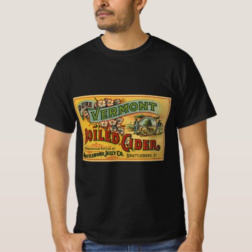 Vintage Brattleboro Jelly Boiled Cider Vermont T_Shirt