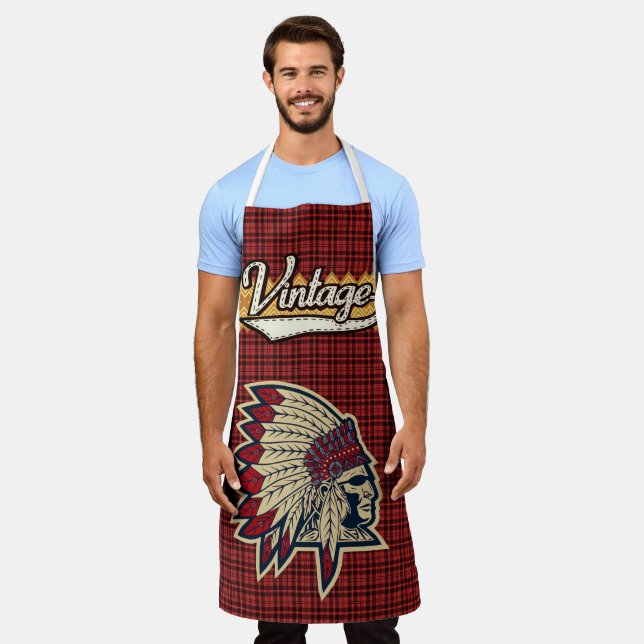 Vintage Brave Hope Americana Apron (Worn)