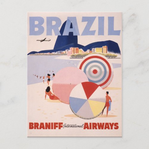 Vintage Brazil Postcard