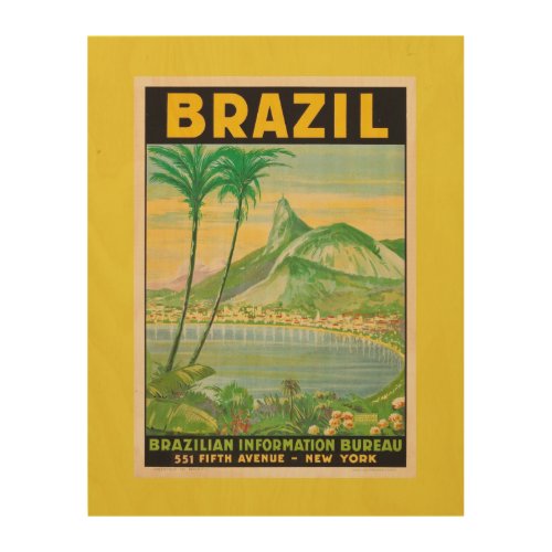Vintage Brazil Wood Photo Print