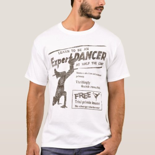 Vintage Break Dancer T_Shirt